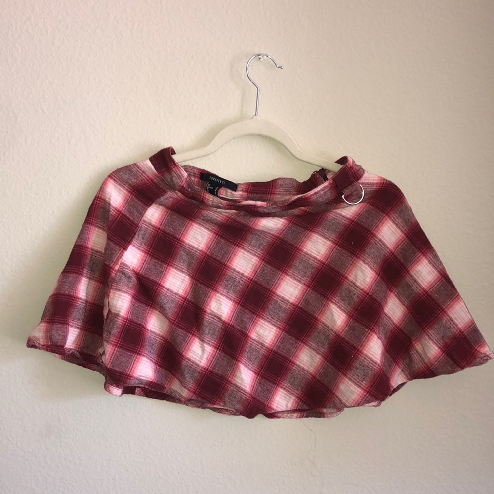 Forever 21 plaid skirt
